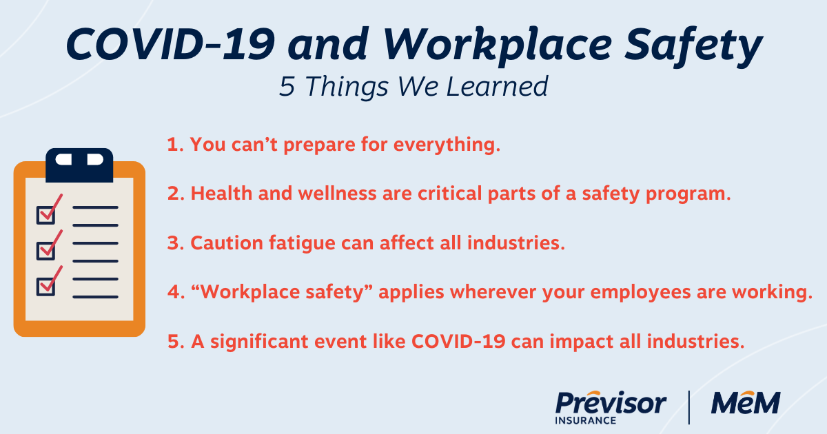 COVID-19 and Workplace Safety